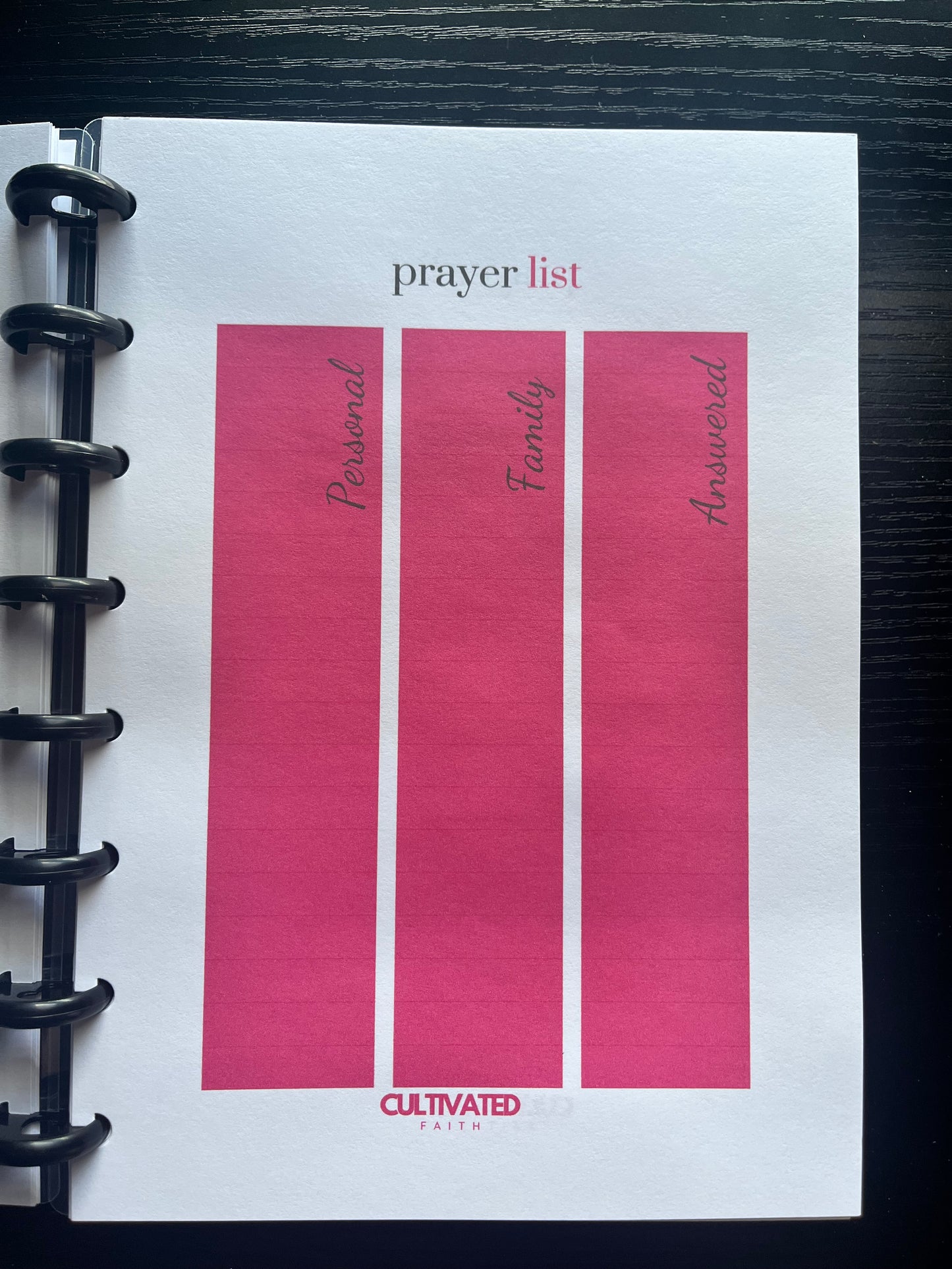 Prayer Journal