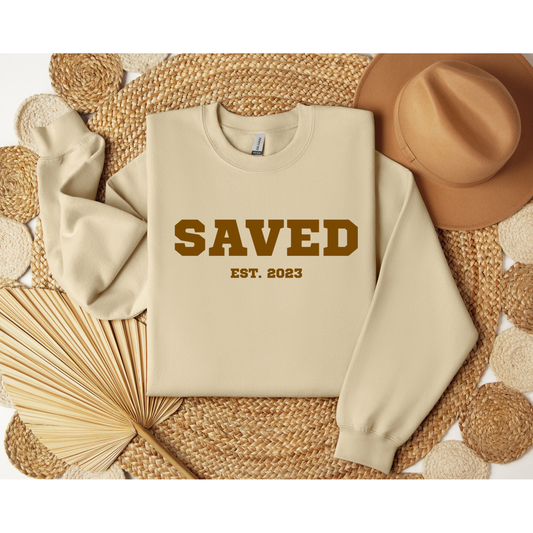 SAVED Personalized Sweatshirt (FALL COLLECTION)
