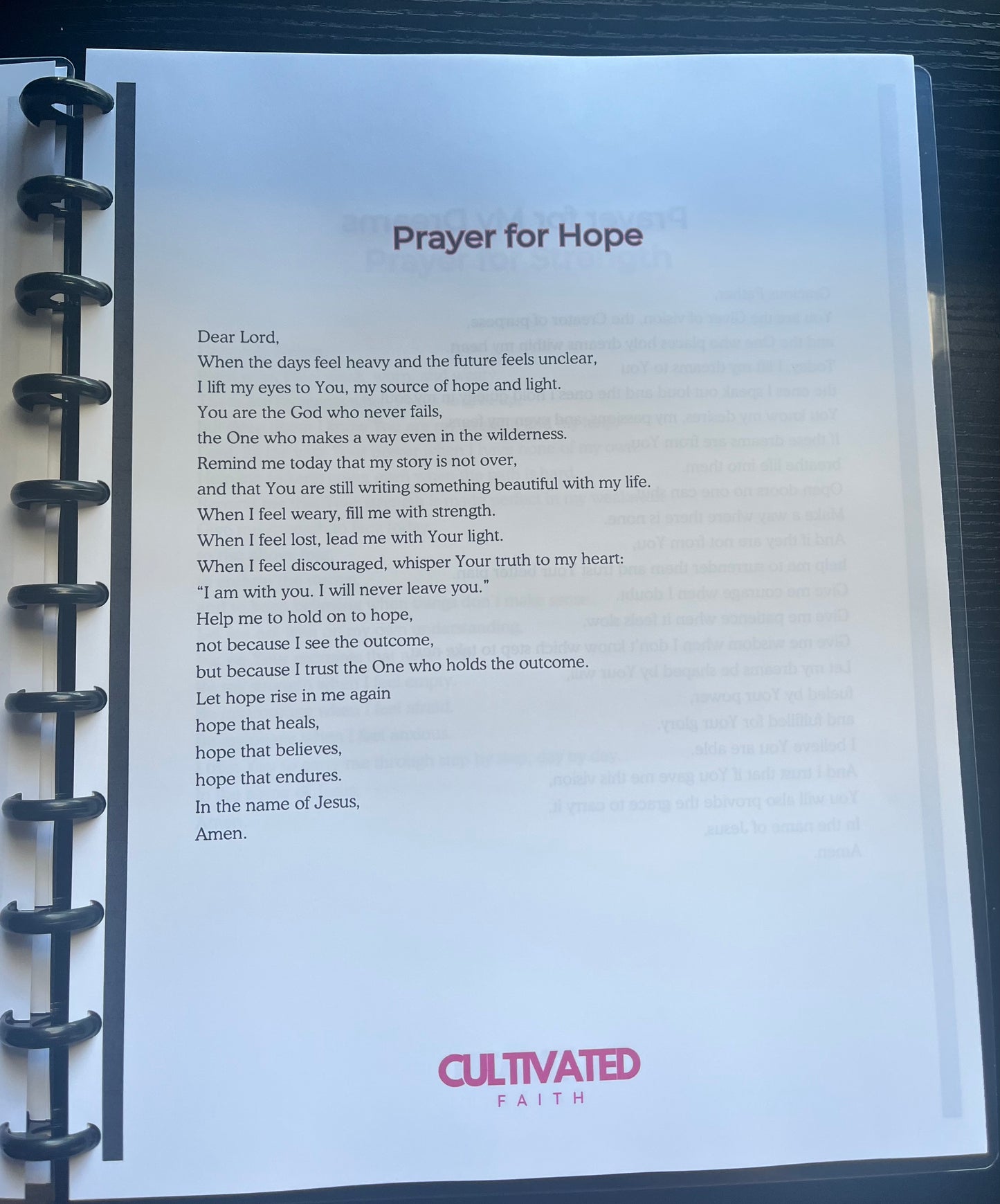Prayer Journal
