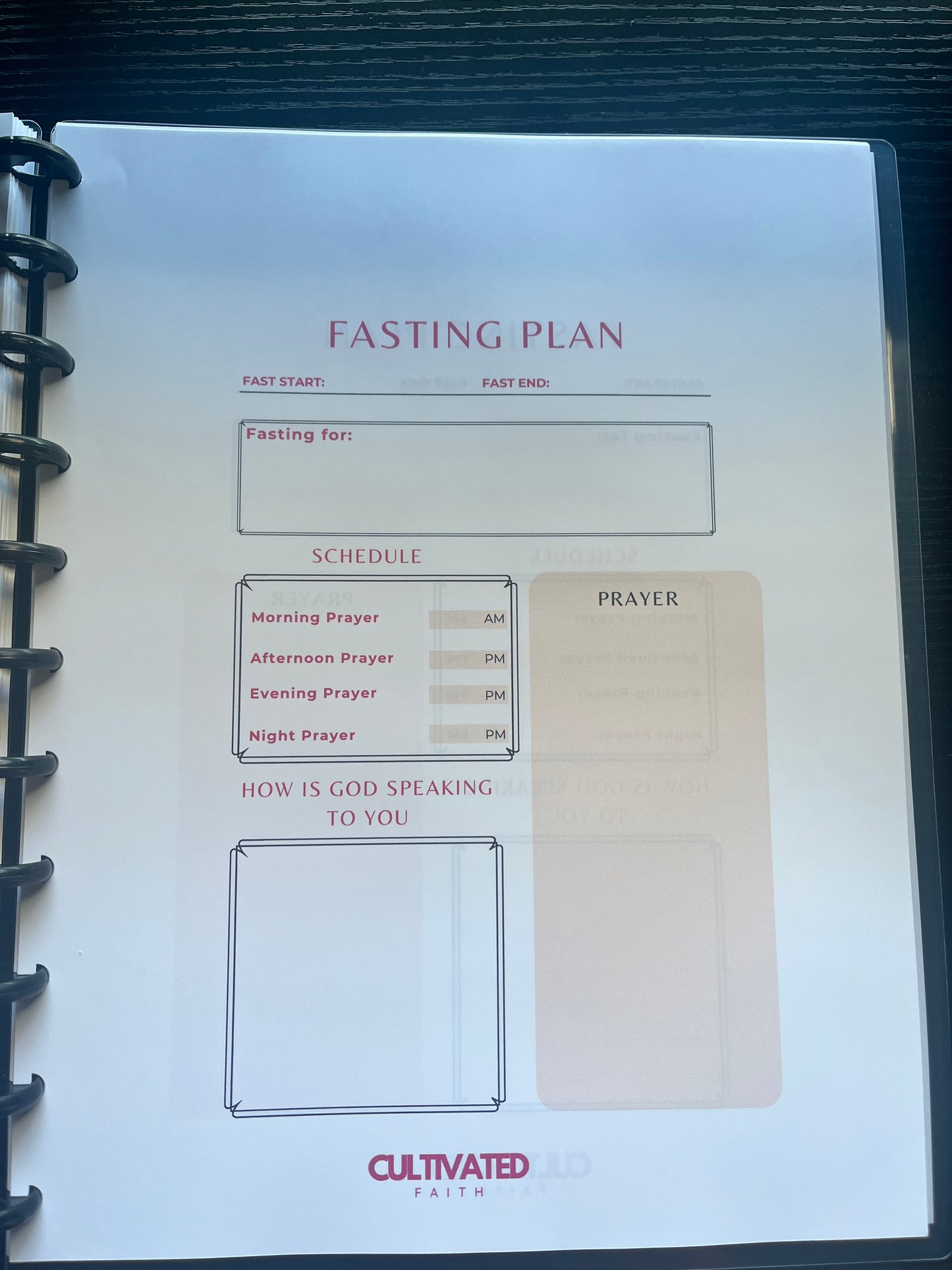 Prayer Journal