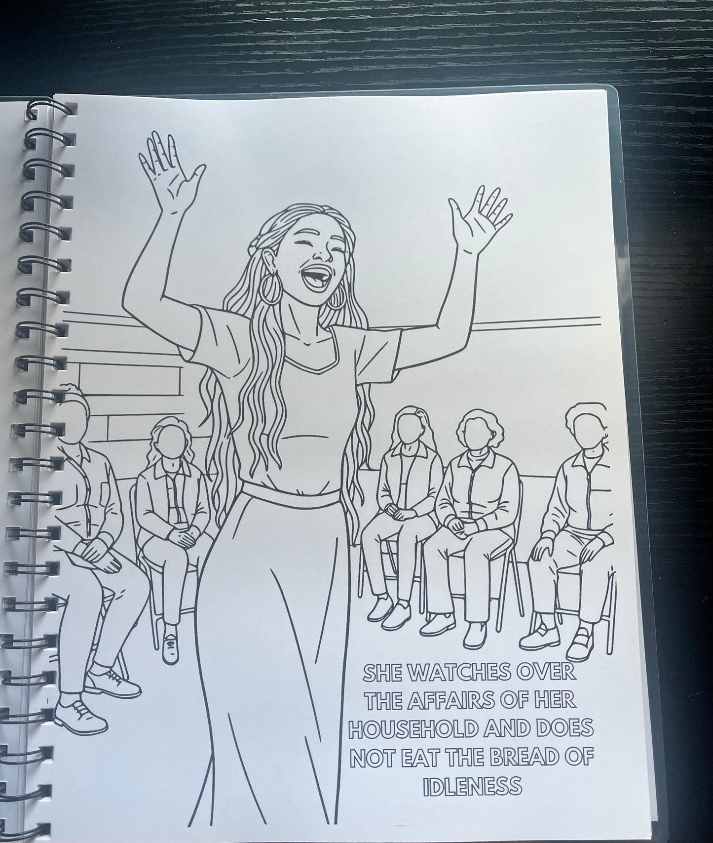 Proverbs 31 Woman Coloring Book