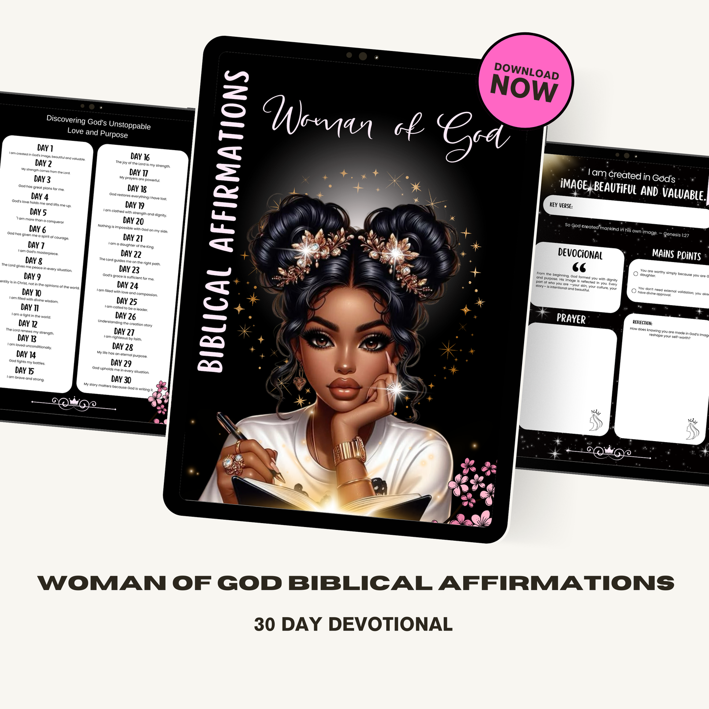Digital Woman of God Biblical Affirmations