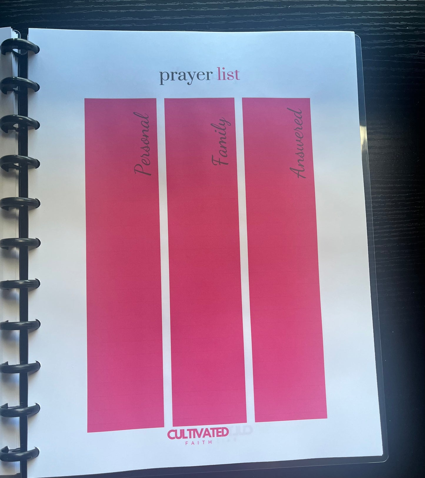 Prayer Journal