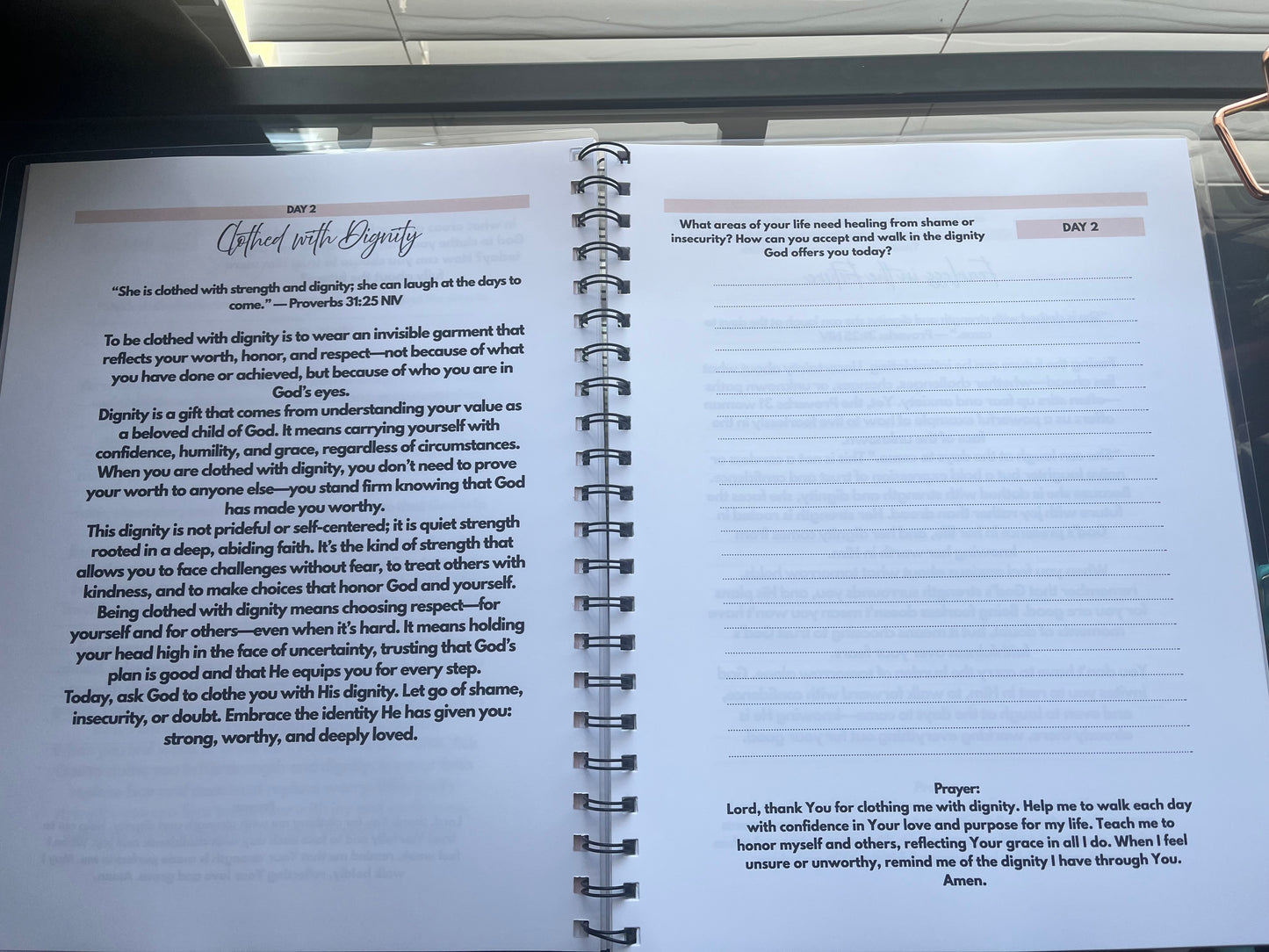 Become Godfidently Her Journal