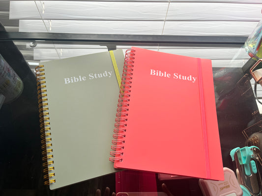 Bible Study Spiral Notebook