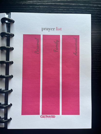 Prayer Journal