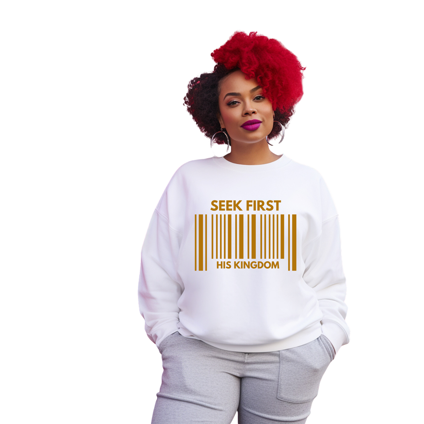 Seek First Unisex Sweatshirt