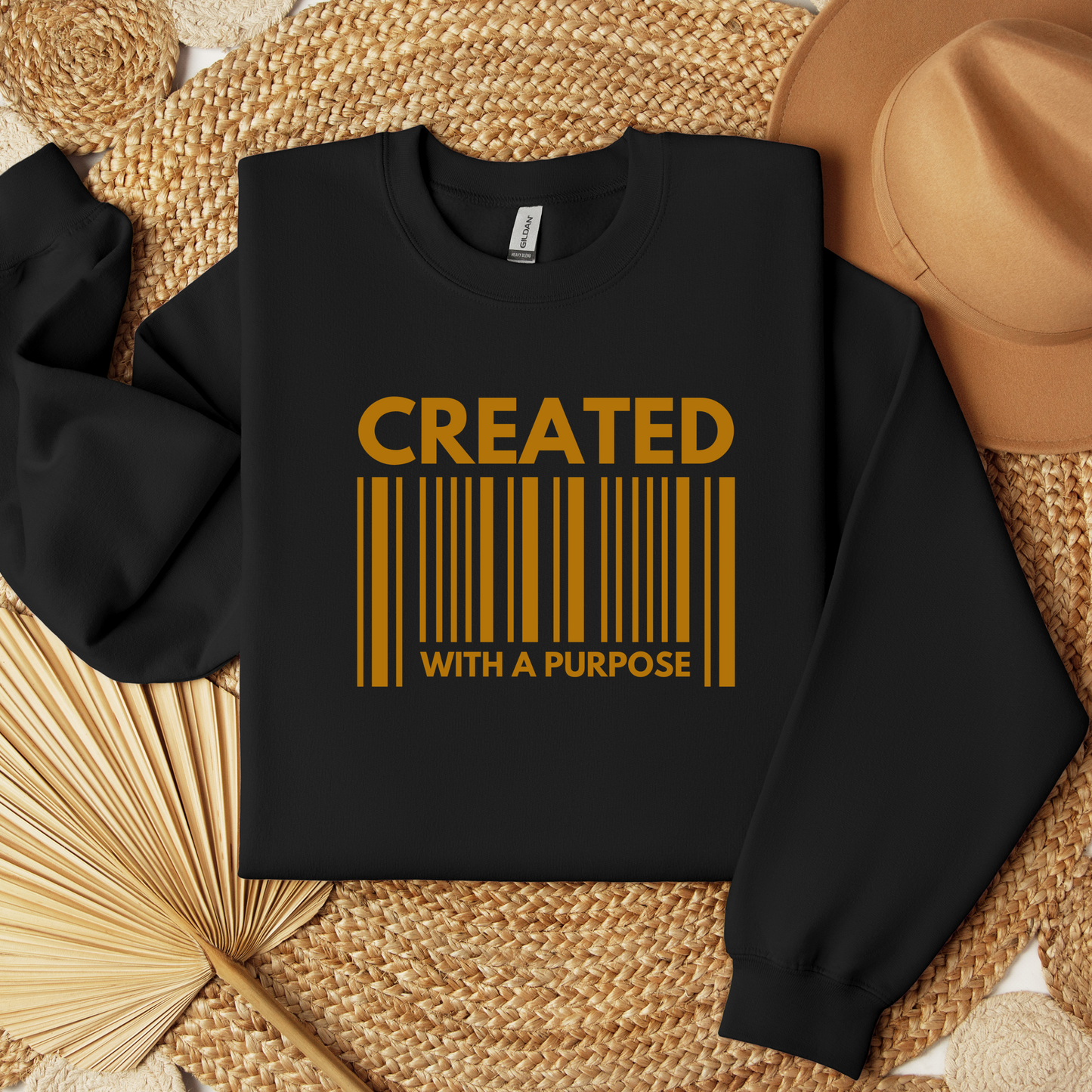 Created with Purpose Unisex Sweatshirt