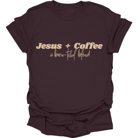 Jesus + Coffee Blend T-shirt