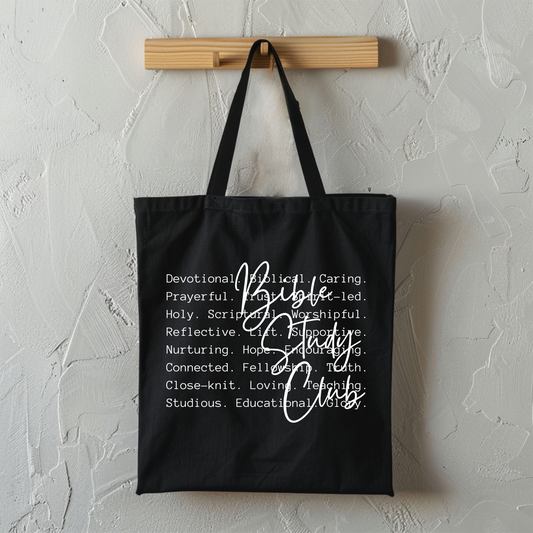 Bible Study Club Tote