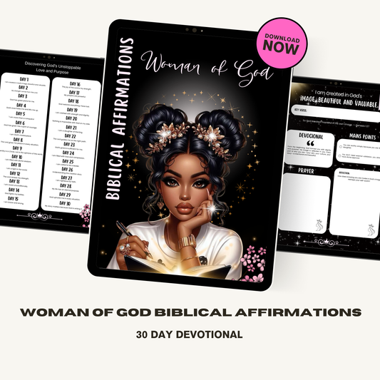 Digital Woman of God Biblical Affirmations