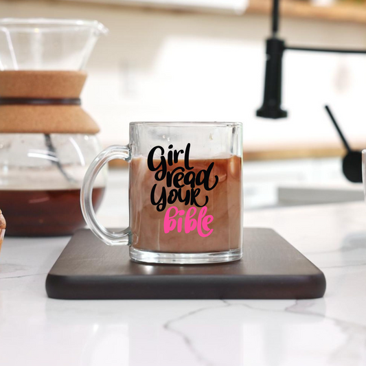 Girl Read Your Bible Mug