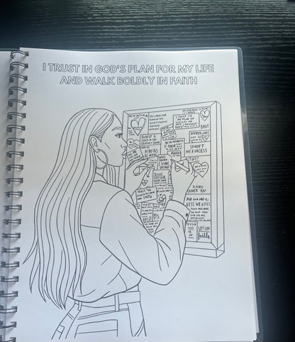 Proverbs 31 Woman Coloring Book