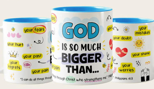 God is Bigger Mug