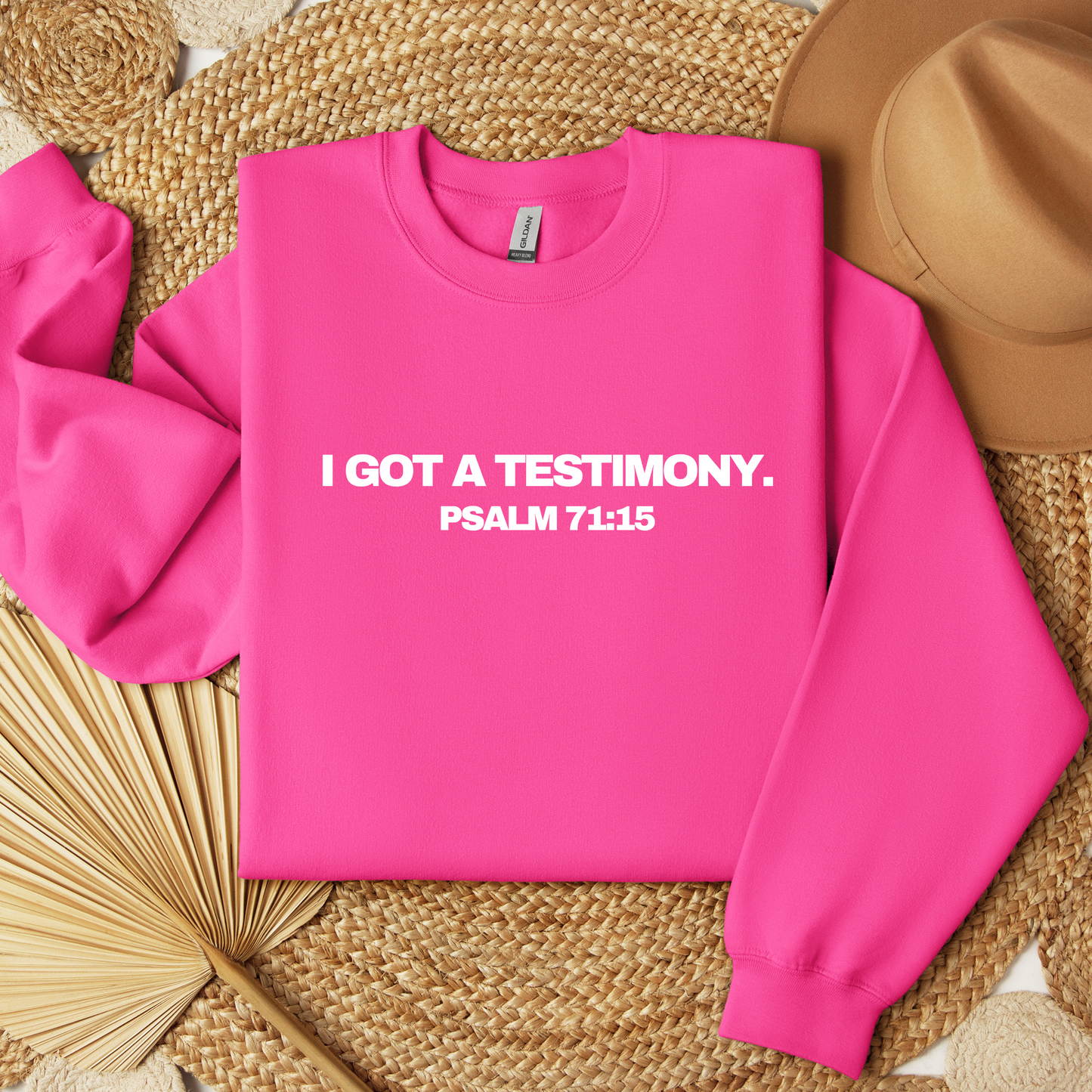 I Got A Testimony Sweatshirt